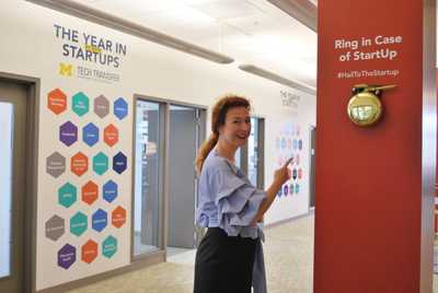 Every Time The Bell Rings, a Startup Gets Its Wings: Venture Accelerator's Diane Bouis Talks Connecting New Ann Arbor Startups